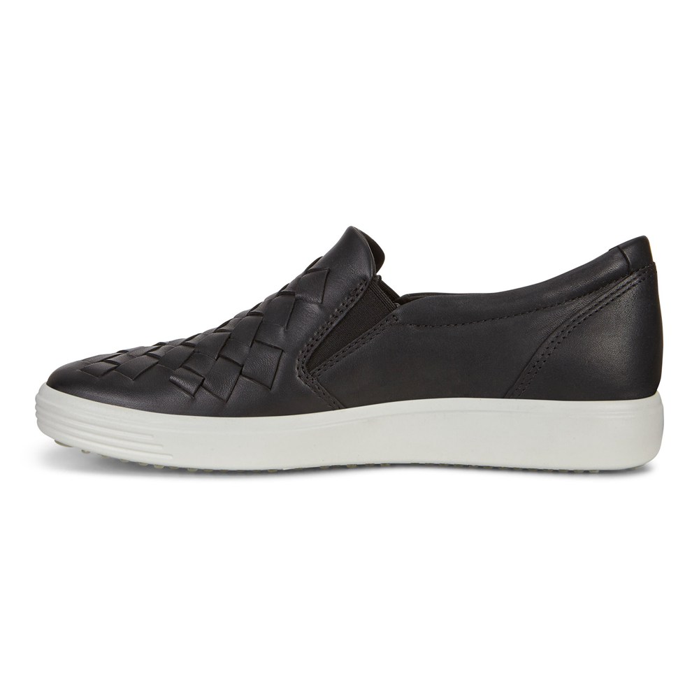 Tenis Mujer - ECCO Soft 7 - Negros - IUZ210894